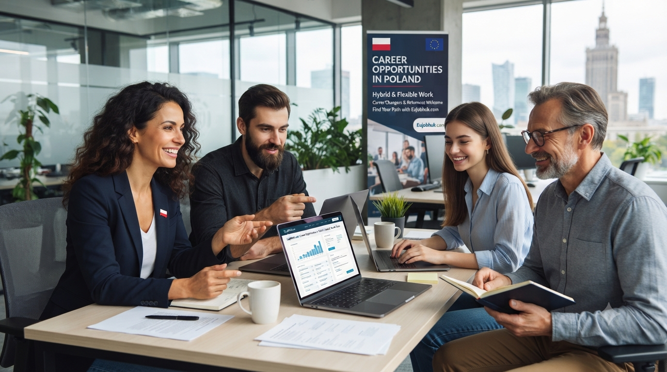 Career Opportunities in Poland. Hybrid and flexible work positions for career changers and returnees