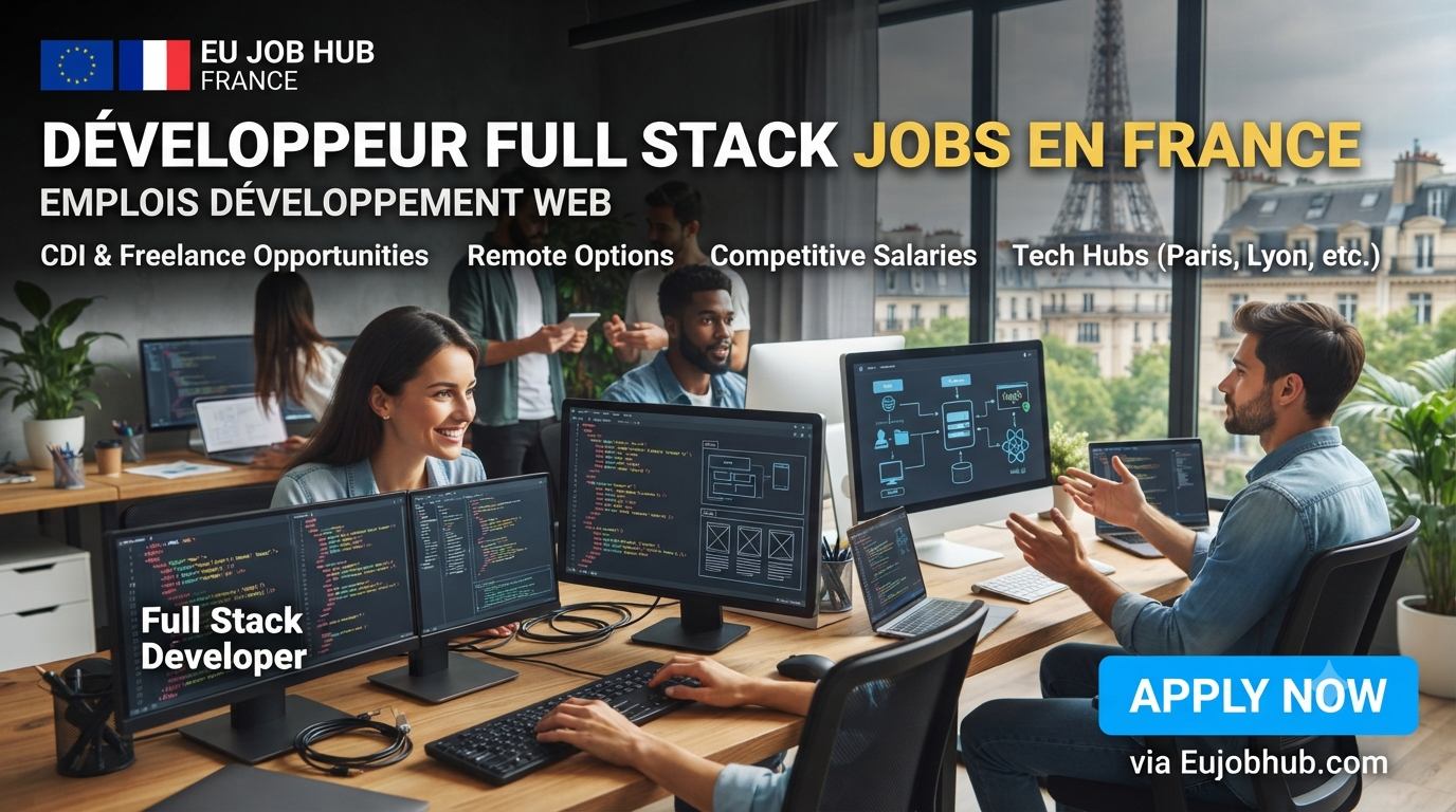 Développeur Full Stack Jobs en France – Emplois Développement Web