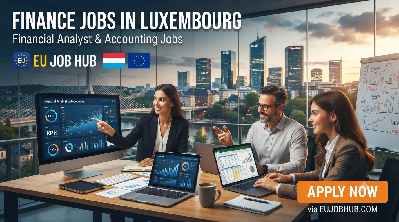 Finance Jobs in Luxembourg – Financial Analyst & Accounting Jobs