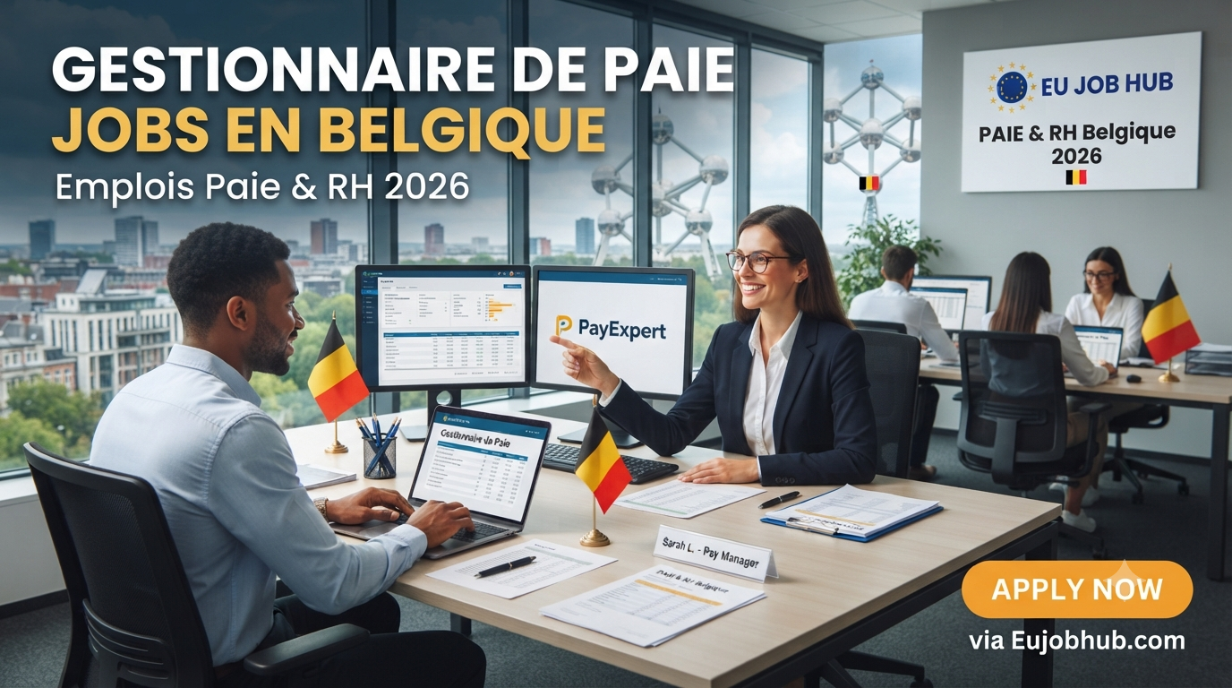 Gestionnaire de Paie Jobs en Belgique – Emplois Paie & RH 2026