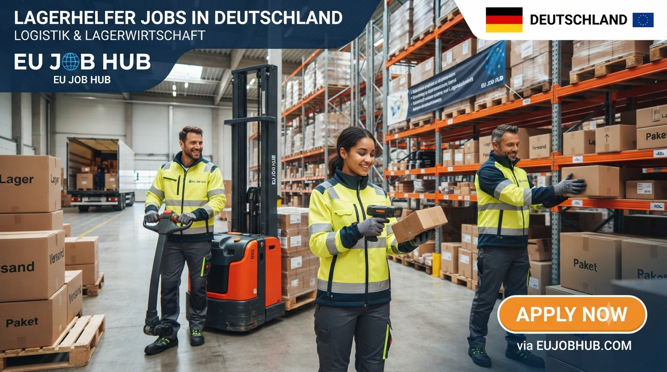 Lagerhelfer Jobs in Deutschland – Logistik & Lagerwirtschaft