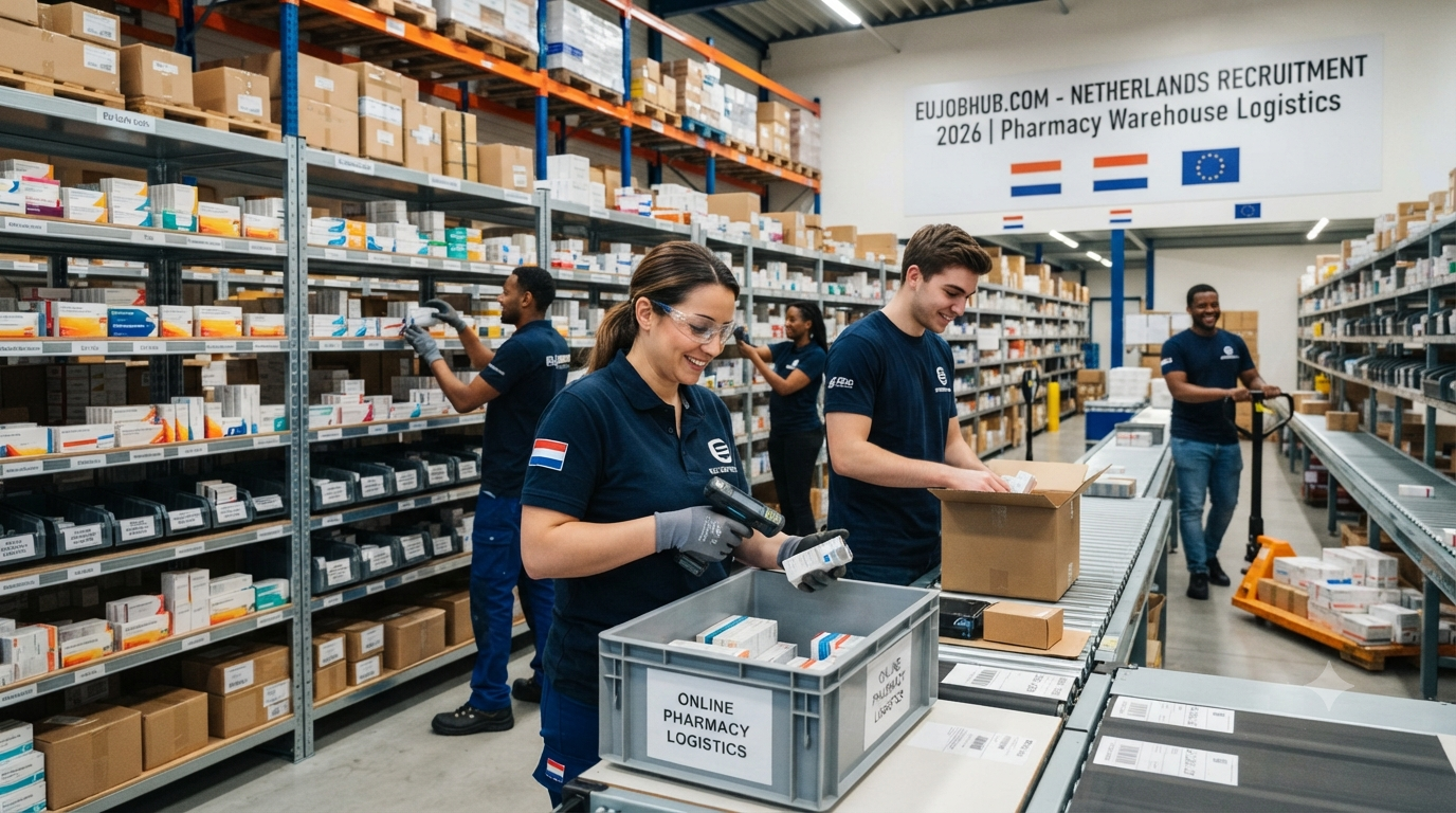 Pharmacy Warehouse Worker – Online Pharmacy Logistics Netherlands Recruitment 2026