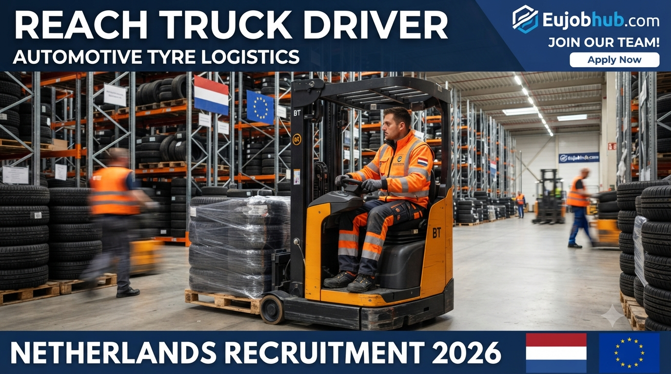 Reach Truck Driver – Automotive Tyre Logistics Netherlands Recruitment 2026