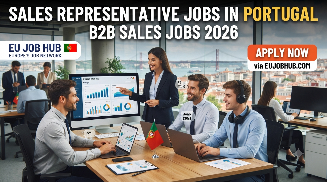 Sales Representative Jobs in Portugal – B2B Sales Jobs 2026