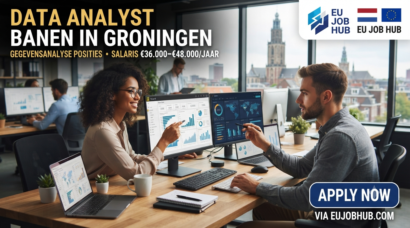 Data Analyst Banen in Groningen – Gegevensanalyse Posities