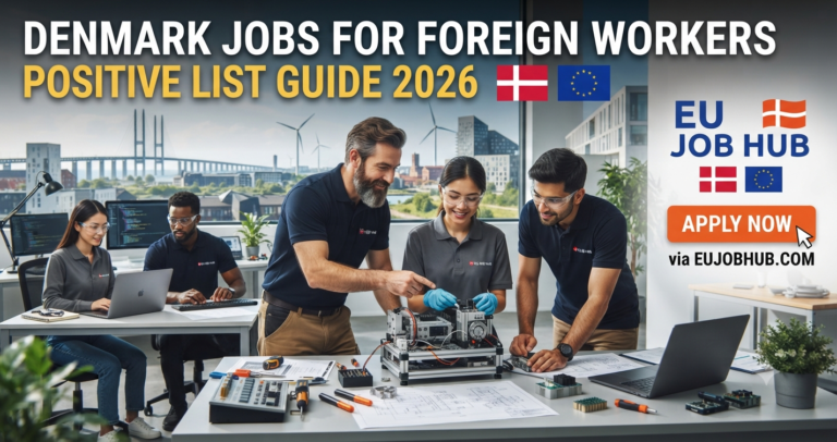 Denmark Jobs for Foreigners 2026: Work Permit & Positive List