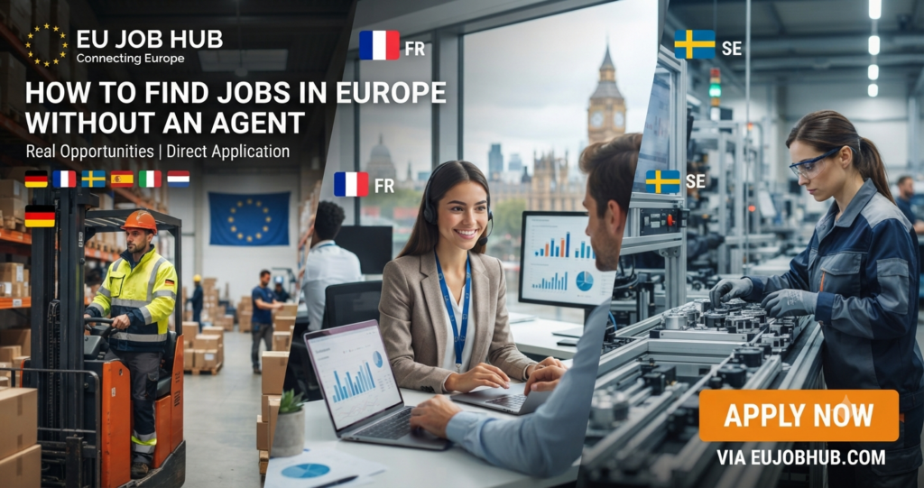 How to Find Jobs in Europe Without an Agent in 2026