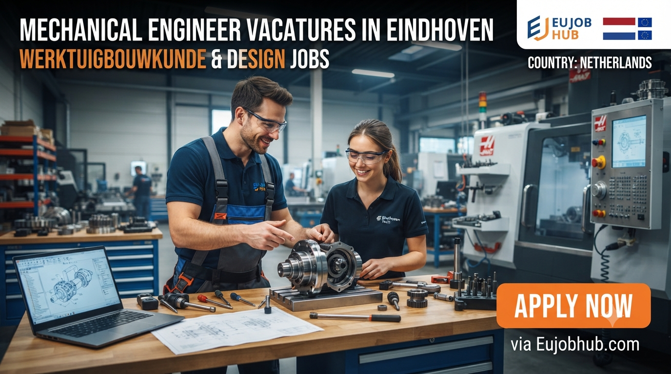 Mechanical Engineer Vacatures in Eindhoven Werktuigbouwkunde & Design Jobs