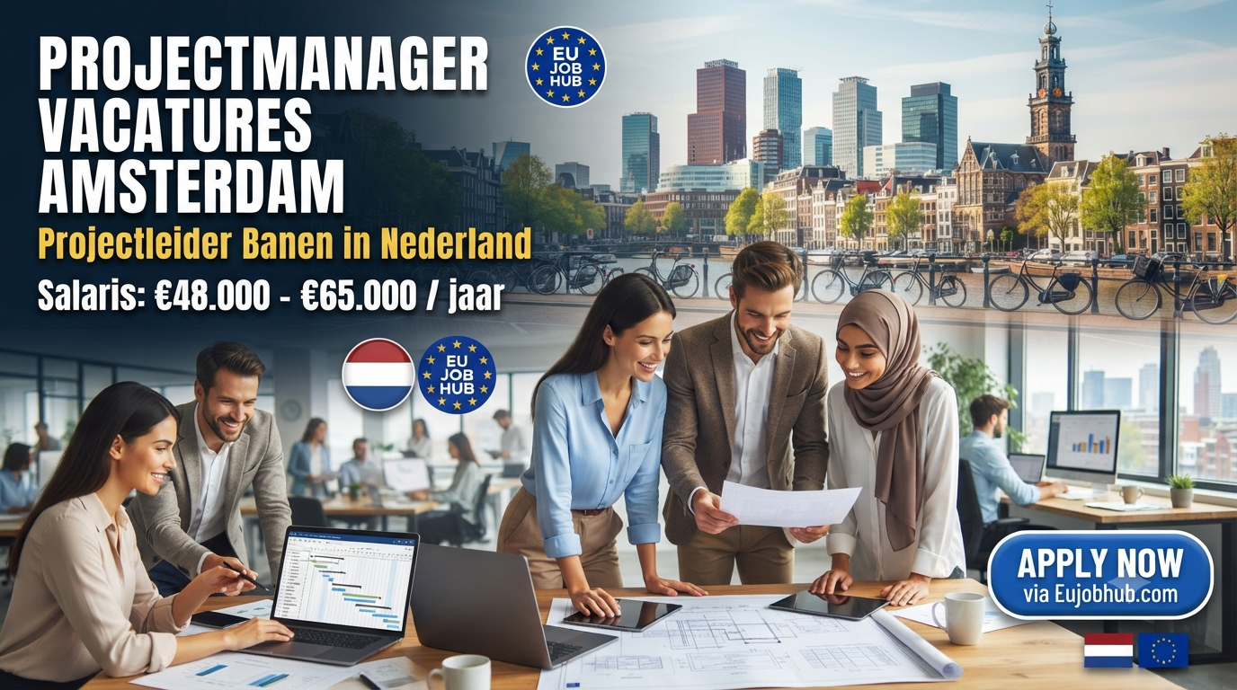 Projectmanager Vacatures Amsterdam – Projectleider Banen in Nederland