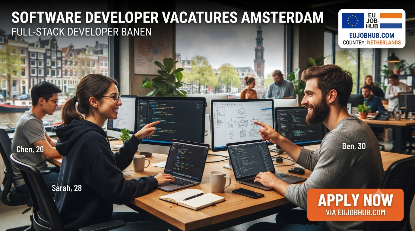 Software Developer Vacatures Amsterdam – Full-Stack Developer Banen